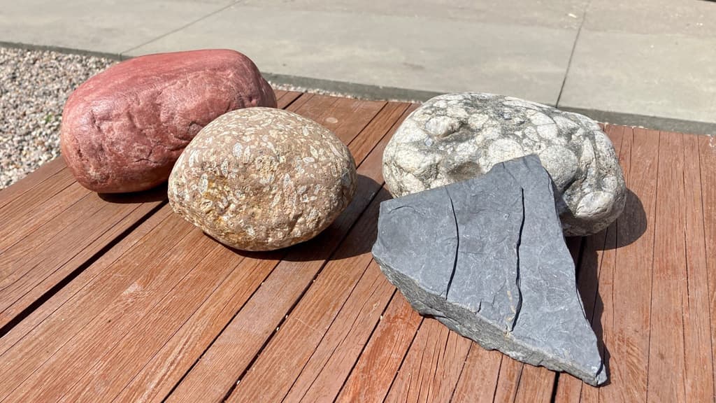 Stone exhibition at Hirtshals Lighthouse