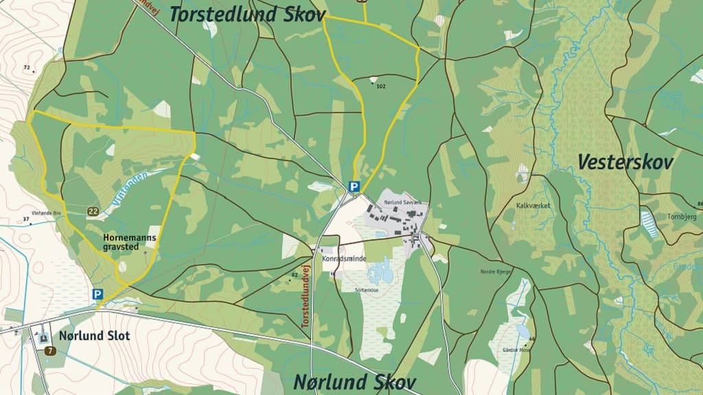 Nørlund and Torstedlund Forests