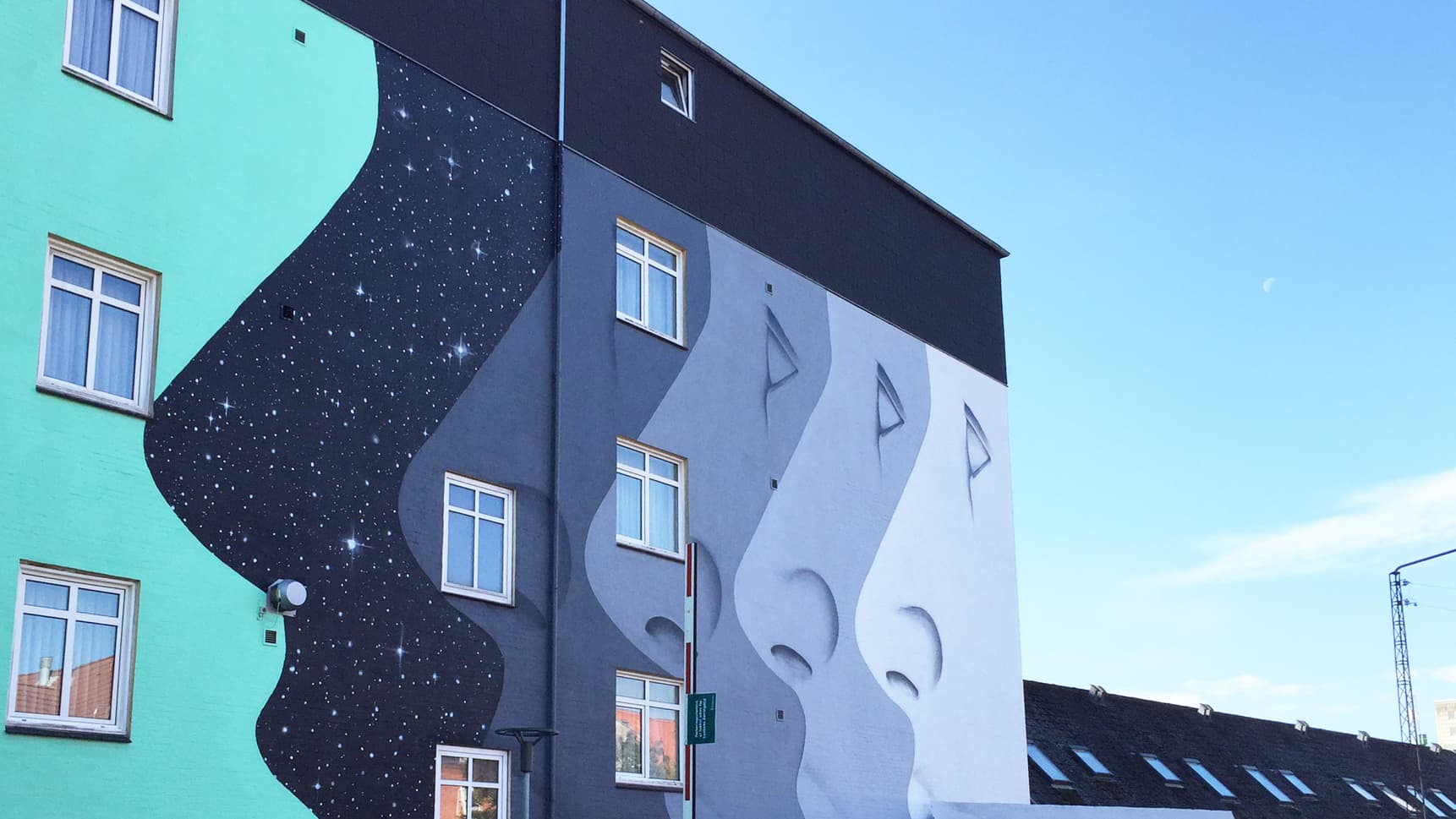 Street art - Cyrcle - Urbansgade 33