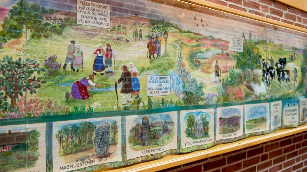 The Ancient Road Tapestry in Viborg